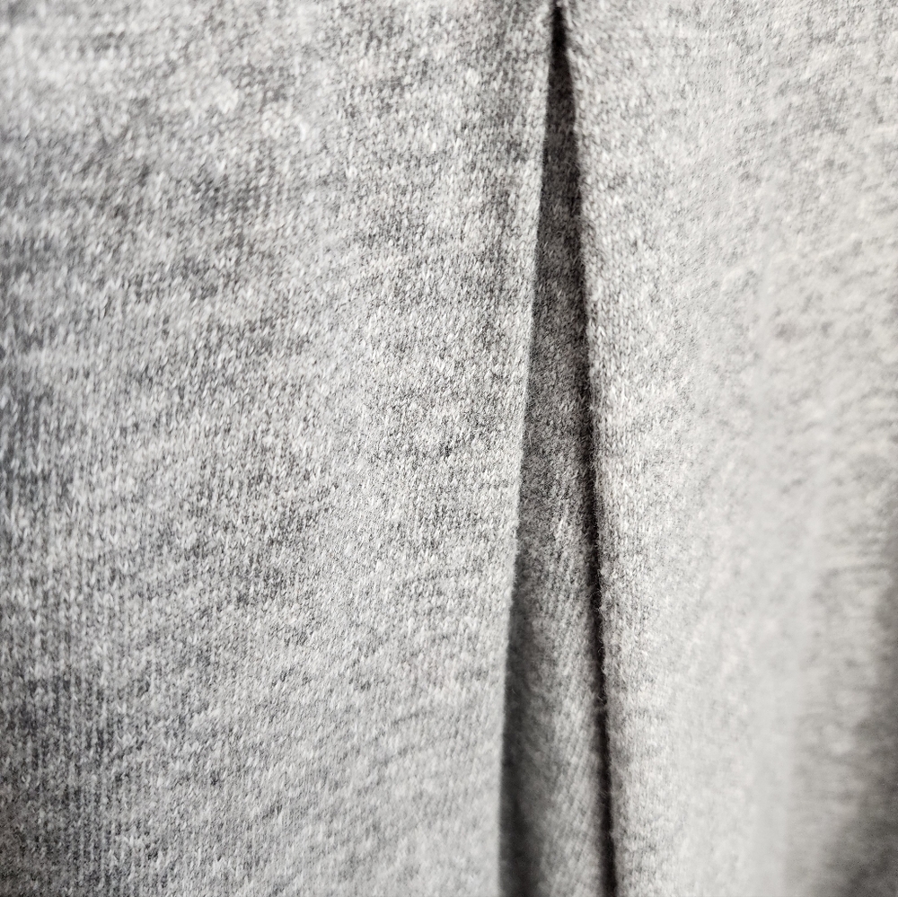 1980s Norma Kamali Vintage Gray Sweatshirt Jacket Size L and Skirt SIze M - Picture 12 of 16